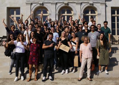 Promo 2019 en visite à Carcassonne
