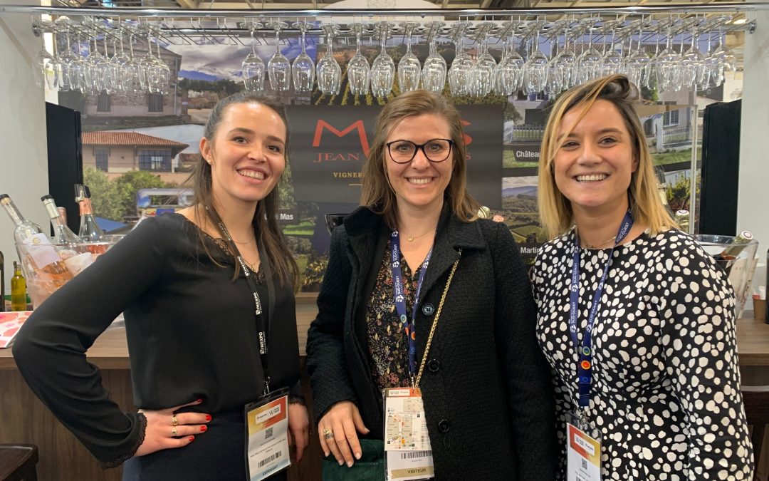 Mathilde MBA 2020 & Marine MBA 2013 à Wine Paris