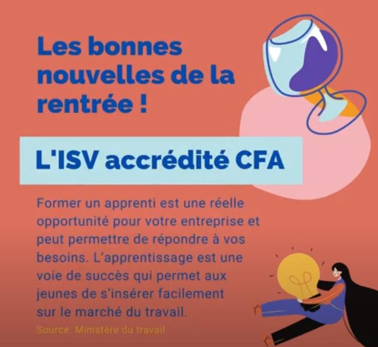 Alternance : vous pouvez désormais intégrer nos formations en contrat d’apprentissage.