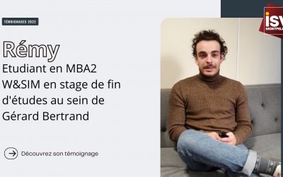 Rémy – étudiant en MBA 2