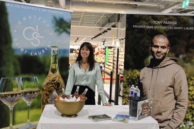 tony parker chateau saint laurent